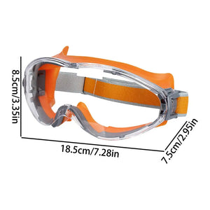 Construction Goggles For Men Angle Grinder Goggles Anti-Fog Woodworking Eyewear Anti-Splash Welding Safety Glasses Dustproof For