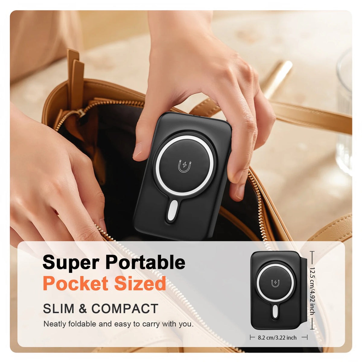 Hot Trend Vault 3-in-1 wireless charger station for Apple devices, fast charging for iPhone, AirPods, and Apple Watch.