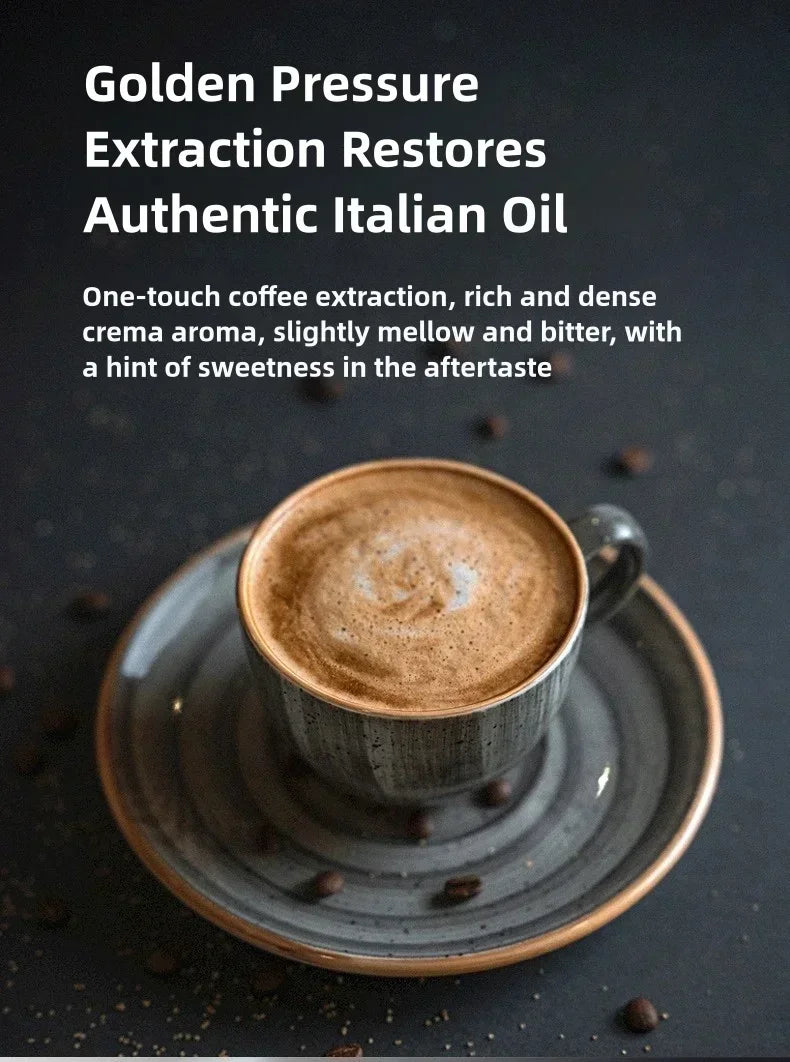 Portable Coffee Maker Electric Capsule Grind-and-Brew Coffee Maker Suitable for Ground Coffee and K-Cup Large Coffee Pods