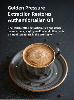 Portable Coffee Maker Electric Capsule Grind-and-Brew Coffee Maker Suitable for Ground Coffee and K-Cup Large Coffee Pods