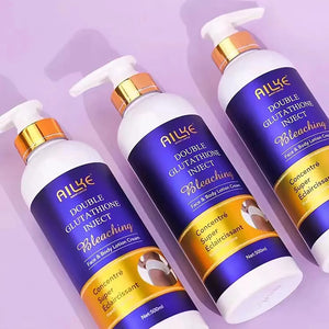 Hot Trend Vault AILKE whitening skin care set for all skin types, featuring products to reduce dark spots and brighten complexion.