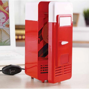 Hot Trend Vault MEXI portable mini car refrigerator with USB dual use, ideal for travel and keeping items cool on the go.