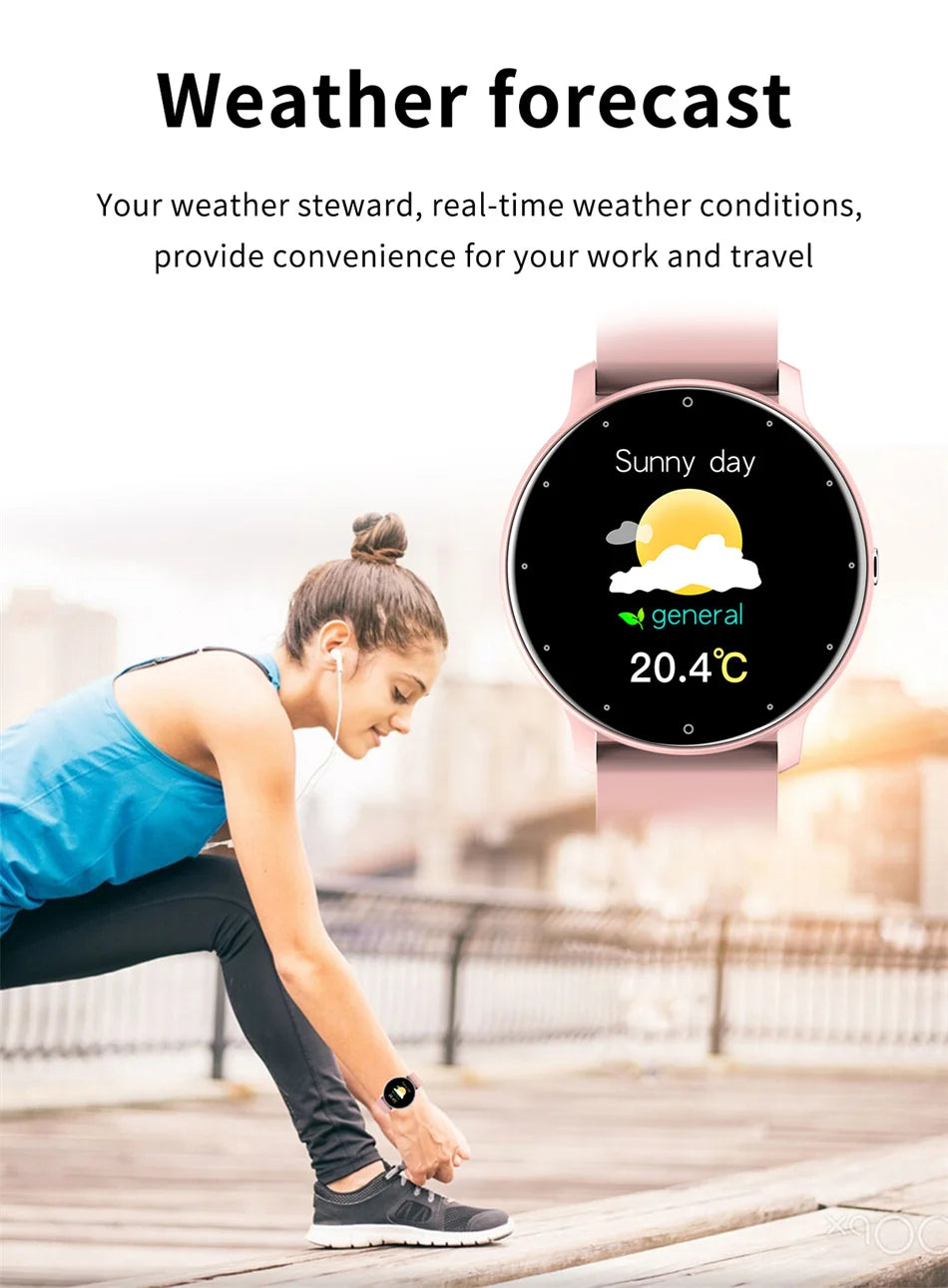 Hot Trend Vault men's smart watch with full touch screen, fitness tracker, heart rate monitor, and Bluetooth calling.
