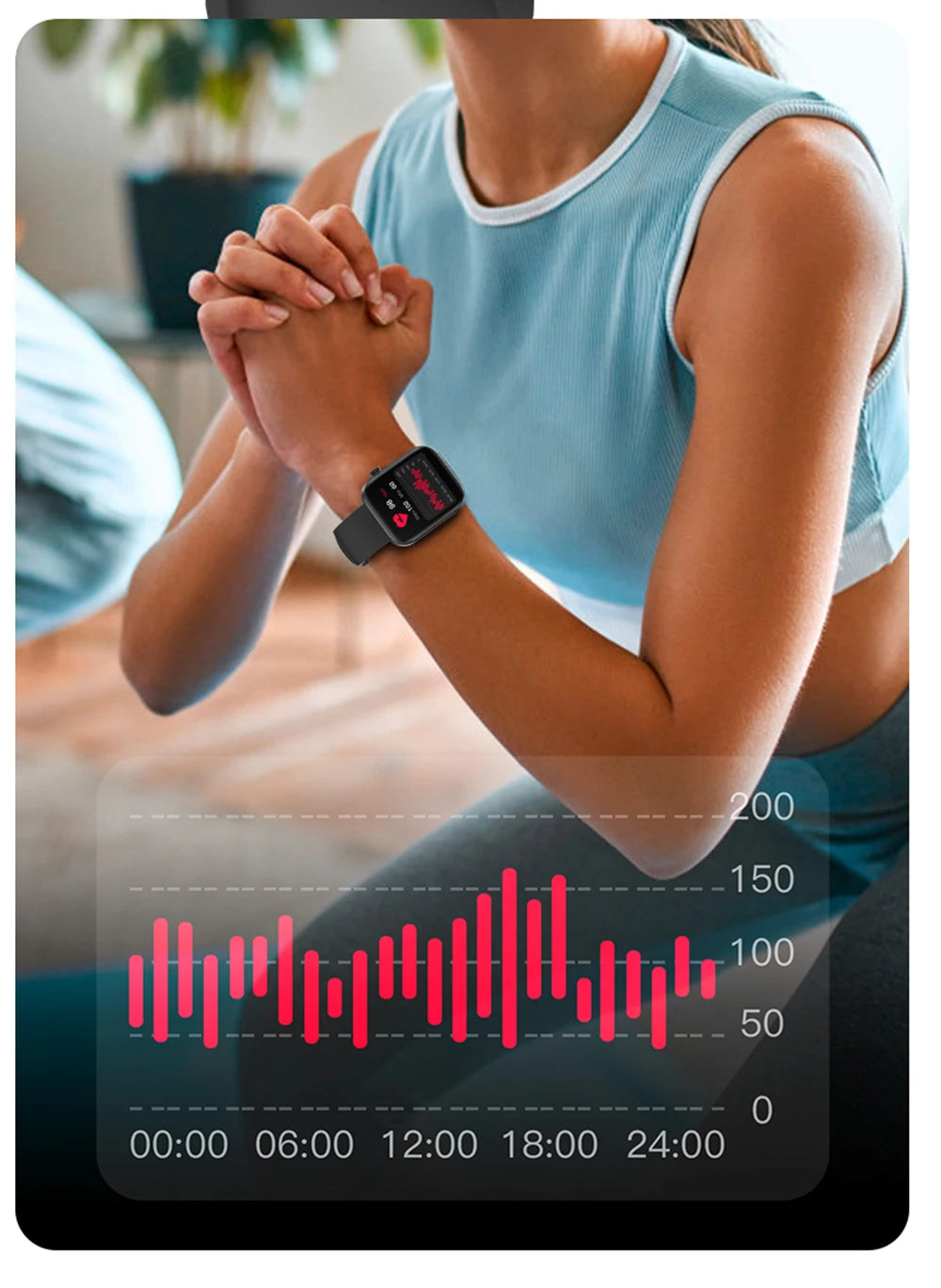 Hot Trend Vault COLMI P71 smartwatch with voice calling and health monitoring features, unisex design, shown with display and band.