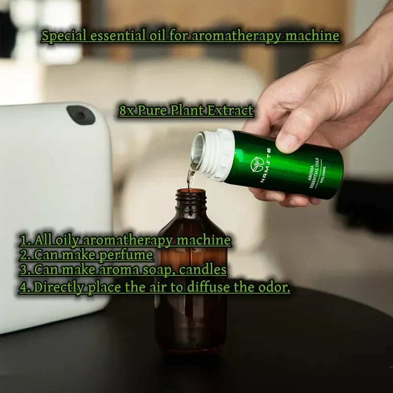 Hot Trend Vault Aroma Tunnel essential oil diffuser with 500ml capacity, quiet mist humidifier for home spa relaxation.