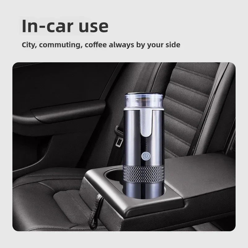 Portable Coffee Maker Electric Capsule Grind-and-Brew Coffee Maker Suitable for Ground Coffee and K-Cup Large Coffee Pods