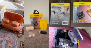 Awei T13 Pro Bluetooth 5.3 Earphone Wireless Bluetooth Headset In-Ear TWS Earbuds With Mic HiFi Bass Stereo Gaming Headphones