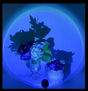 Led USB Sunset Lamp Projector Home Party Decor Night Light Atmosphere Neon Lights For Bedroom Living Room Wall Photography