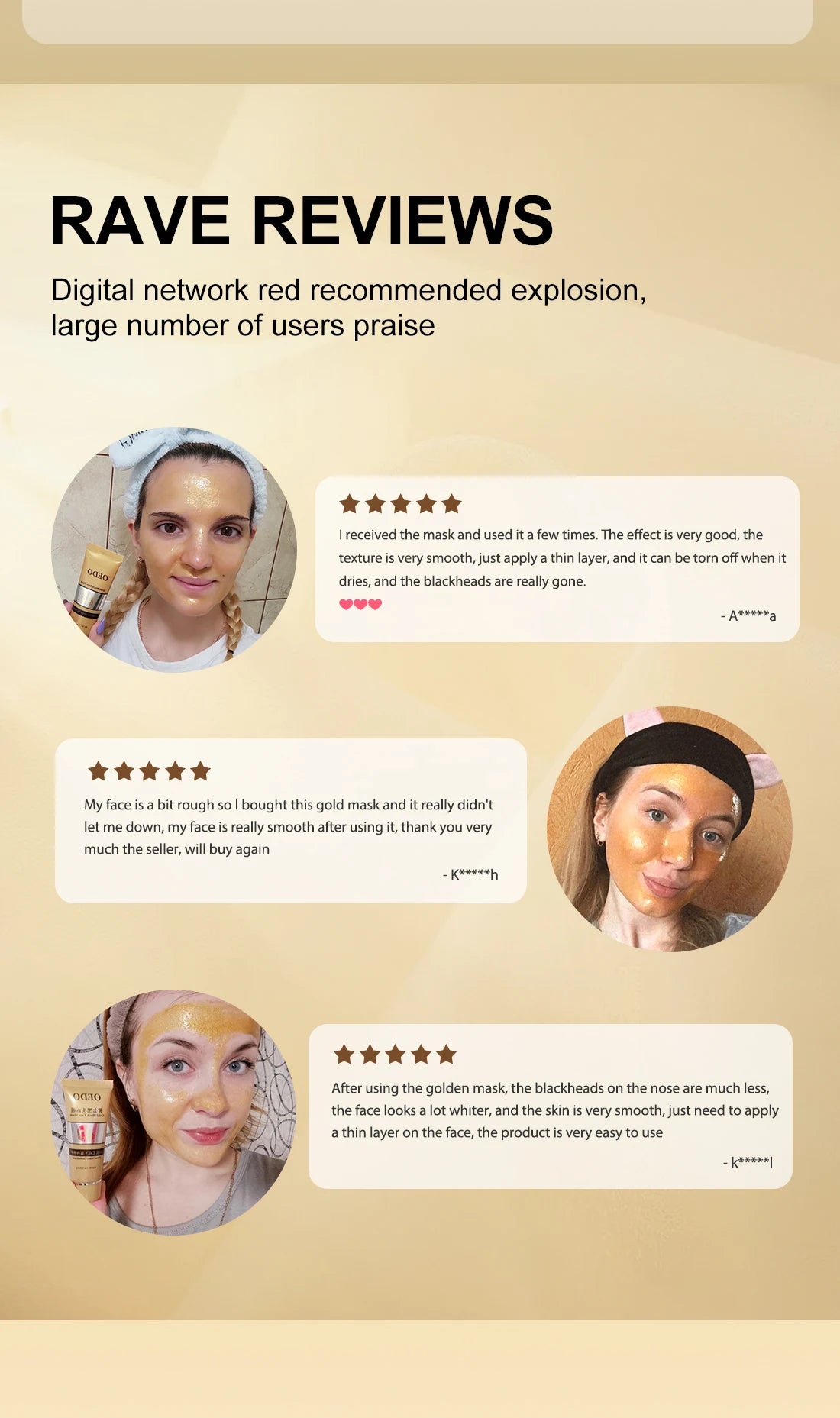 OEDO Blackhead Removal Mask by Hot Trend Vault, showing blackhead pore tightening and whitening mask in a sleek jar.