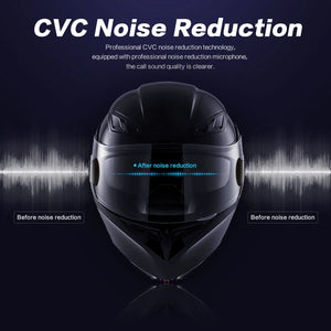 Hot Trend Vault Fodsports FX30C motorcycle Bluetooth headset intercom with HiFi audio, shown with ear speakers and control buttons.
