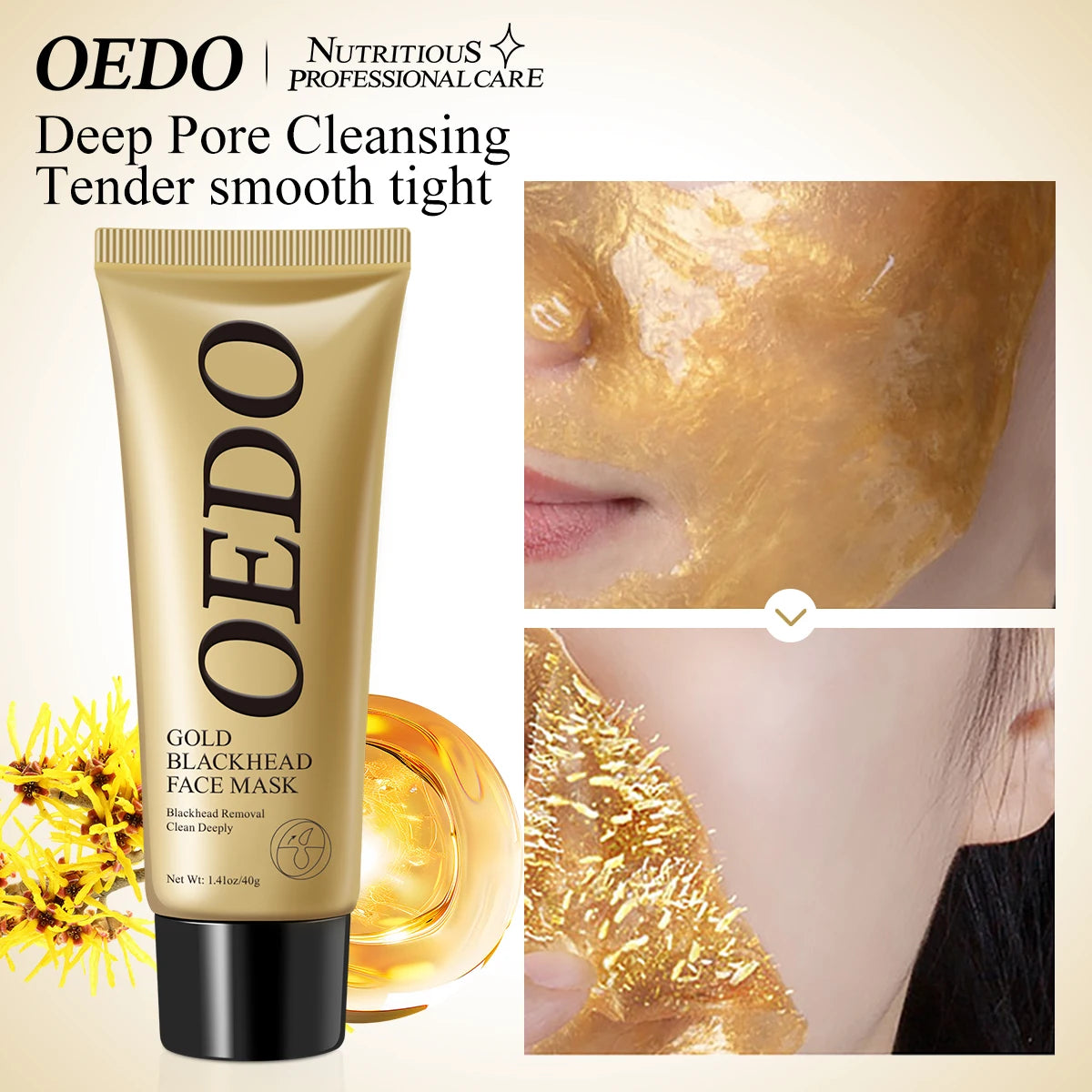 Hot Trend Vault OEDO Blackhead Removal Mask for pore tightening, whitening, moisturizing, and oil control on all skin types.