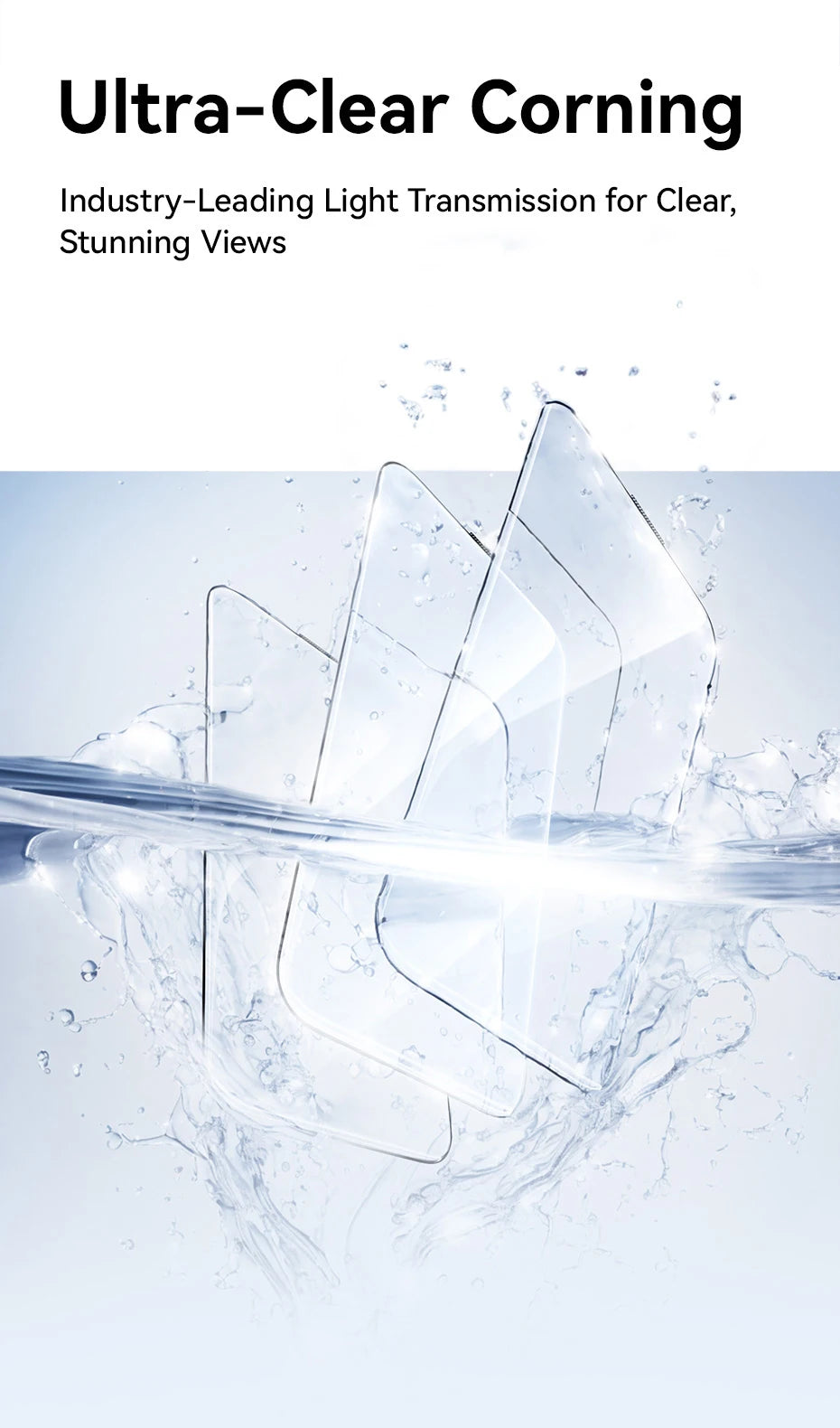 Baseus Screen Protector for iPhone 16 Pro Max Corning Tempered Glass for iPhone 16 Pro Plus Clear Anti-Peeping Protection Film