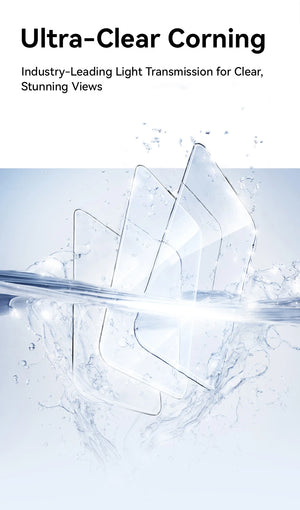 Baseus 16 Pro Max AntiPeep tempered glass screen protector, clear view with privacy shield, designed for Hot Trend Vault.