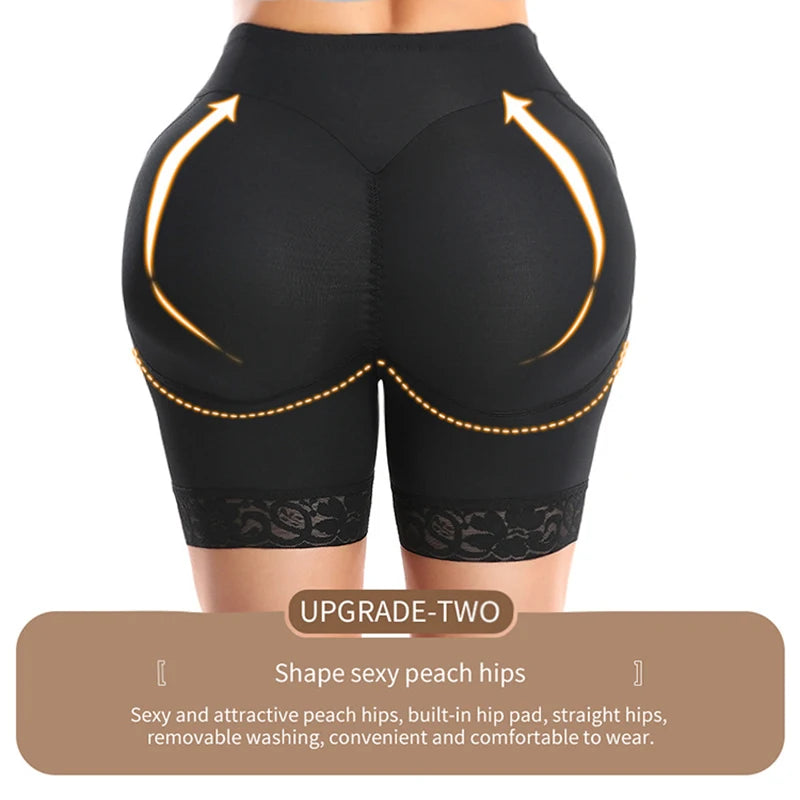 Hot Trend Vault Ilfioreemio butt lifter padded lace shapewear for women, showing the sleek lace design and shaping fit.