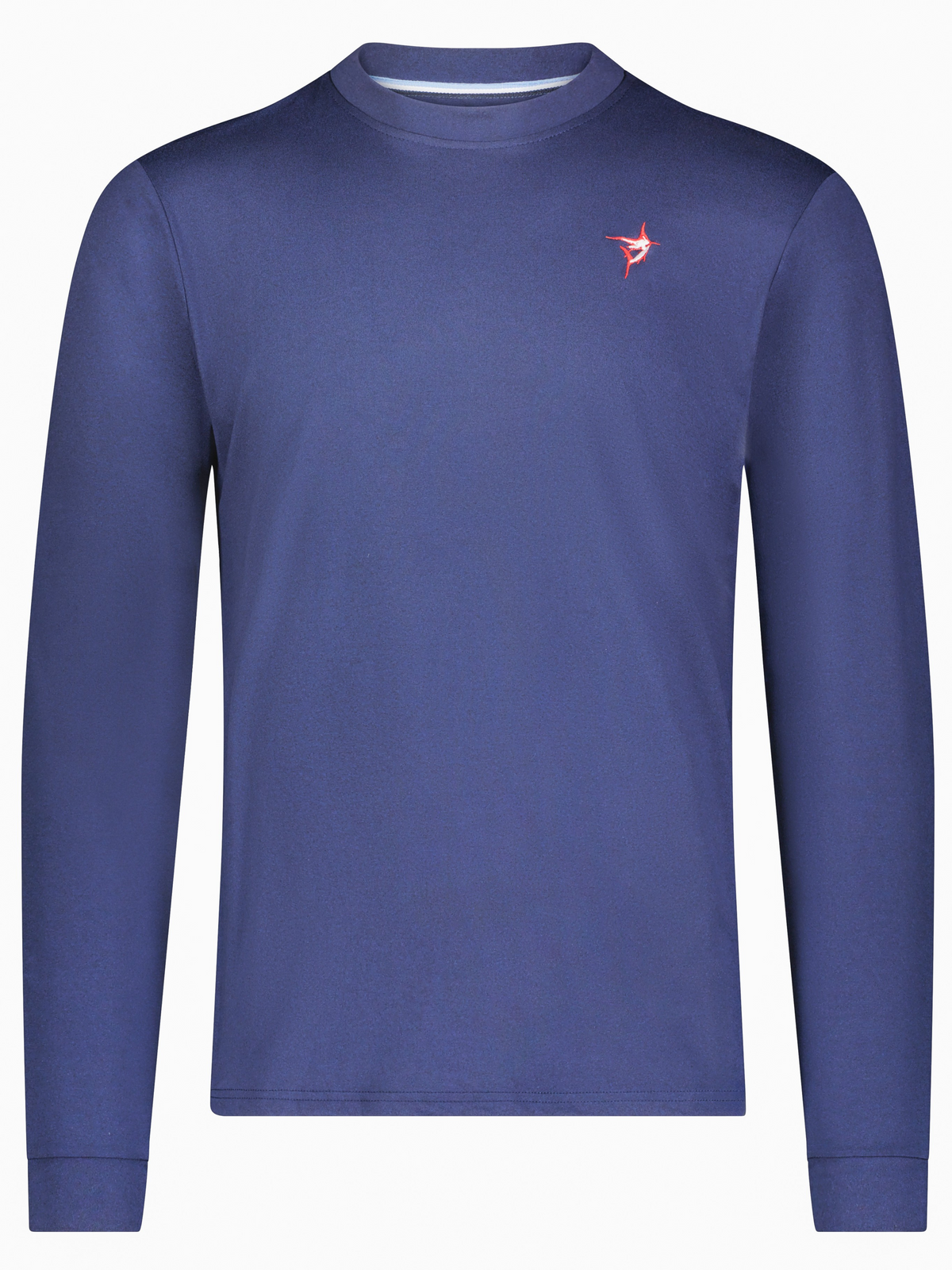 Hot Trend Vault Dockside Performance long sleeve shirt in black with UV50 fabric, 360 flex stretch, and quick-dry material.
