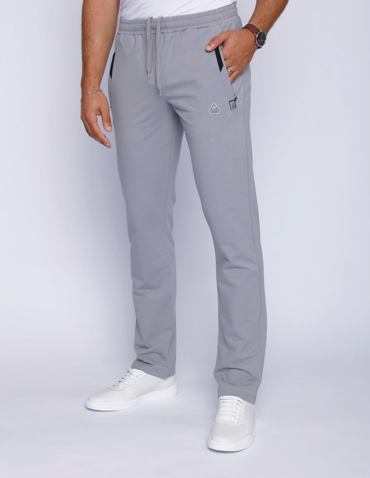 Men's tall athletic sweatpants with a straight fit and 34-inch inseam from Hot Trend Vault, designed for all-day comfort.
