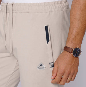 Men's athletic sweatpants with zipper pockets, straight tall fit, designed for all-day comfort by Hot Trend Vault.