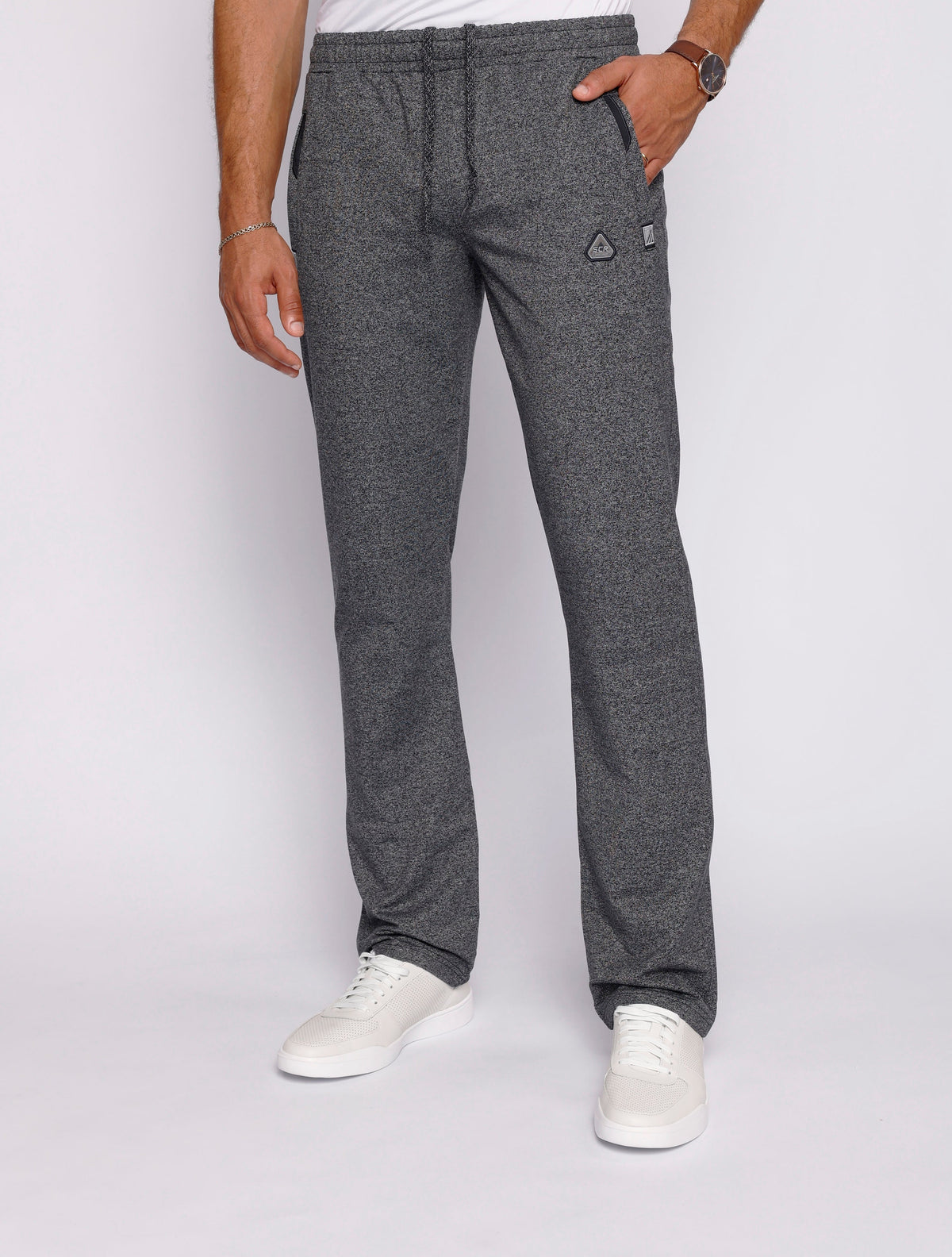 Men's athletic sweatpants from Hot Trend Vault, straight tall fit, designed for all-day comfort and casual wear.