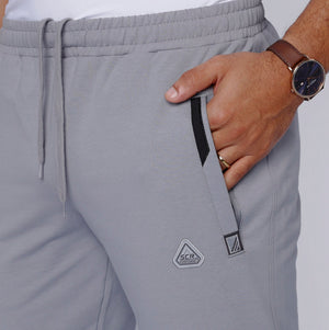 Men's athletic sweatpants by Hot Trend Vault featuring zipper pockets, straight tall fit, and comfortable all-day wear.
