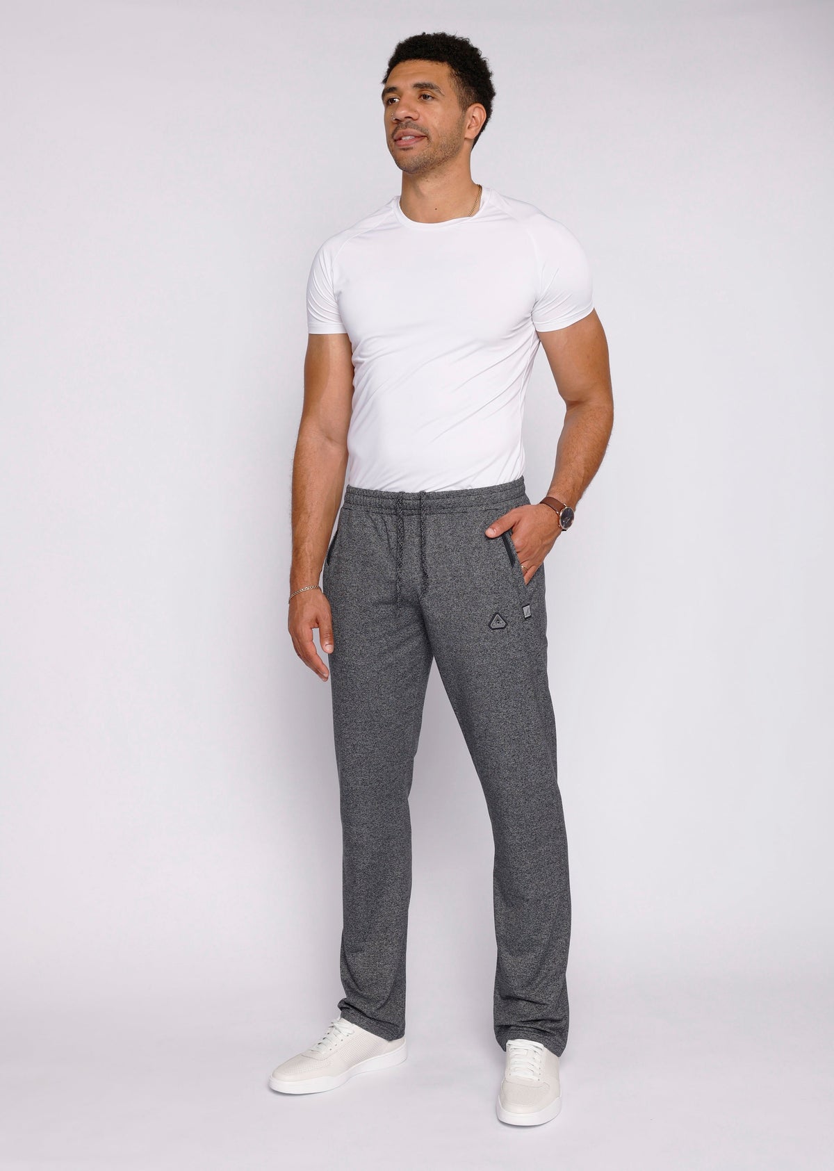 Tall men's athletic sweatpants from Hot Trend Vault, straight fit, all-day comfort, casual men's clothing.